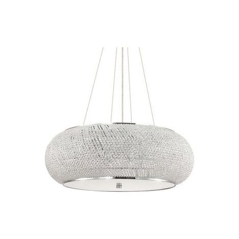 Ideal Lux Pasha' - Suspension à 14 ampoules au fini chrome (1/3)