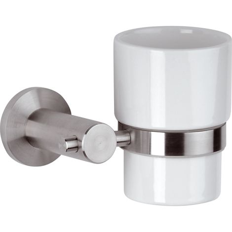Portabicchiere in ceramica - serie minimal inox (1/3)