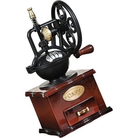 Moulin à café manuel avec mouture réglable pour expresso, cafetière à piston et café filtre, idéal pour la maison, le bureau et les voyages.-AquaForge (1/5)