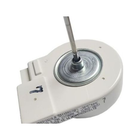 Der Motor DA31-00020E DREP3020LA ist ein 12V 3,48W Lüftermotor, der für Verdampfer von Samsung-Kühlschränken geeignet ist. (1/3)