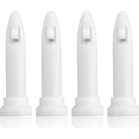4 axes d'amortisseur pour machine à laver 124004124/2 7,4 x 1,4 cm blancs (1/5)