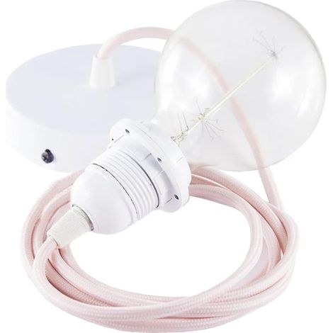 Lámpara colgante Creative Cables rm16 cable seda 2 metros (1/3)
