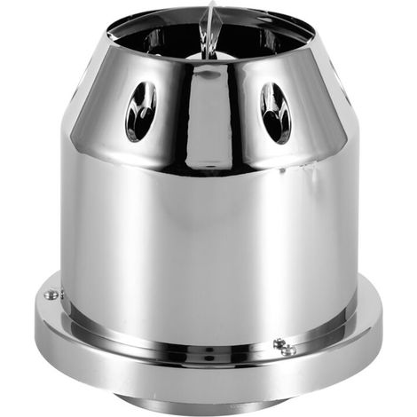 76-mm-Hochleistungs-Luftfilter für Pkw, Universal-Luftfilter (Silber)