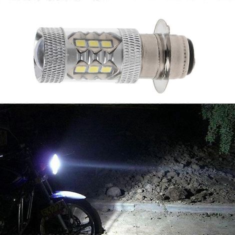Phares antibrouillard de moto, clignotants, ampoules LED PX15D H6 80W 6500K 16 (1/4)