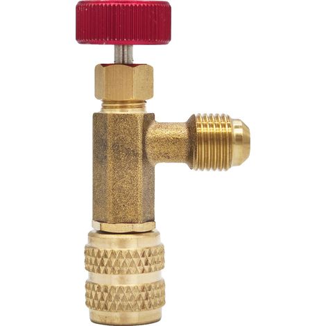 Válvula de seguridad para refrigerante, construcción de cobre, conexiones estancas, R410A R410A-2 (1/2)