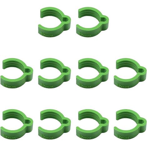 Colliers de serrage enroulés pour tuyaux de 27 mm, pour aspirateur et ponceuse (lot de 10) (1/5)