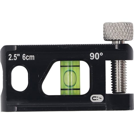 Niveau magnétique pour conduit, en aluminium moulé, de précision, pour travaux d'eau et d'électricité, 6,35 cm (2,5 pouces). (1/5)