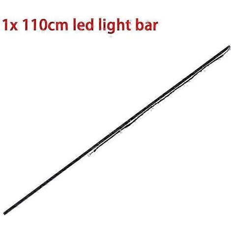 Bande LED Symphony de 75 cm pour éclairage d'ambiance de voiture, 64 couleurs RGB, fibre optique acrylique, lampe de tableau de bord de remplacement pour éclairage de véhicule (bande LED de 110 cm). (1/5)