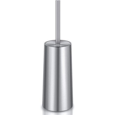 Witair Brosse WC et Support, Brosse WC en Acier Inoxydable 304, Brosse de Cuvette de Toilette pour Salle de Bain, Toilettes, Ergonomique, élégante, Durable (1/5)
