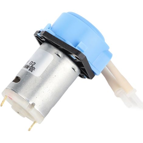 Pompe péristaltique 12V CC mini doseuse auto-amorçante pour aquarium et analyse de laboratoire, distribution précise de liquide (1/5)