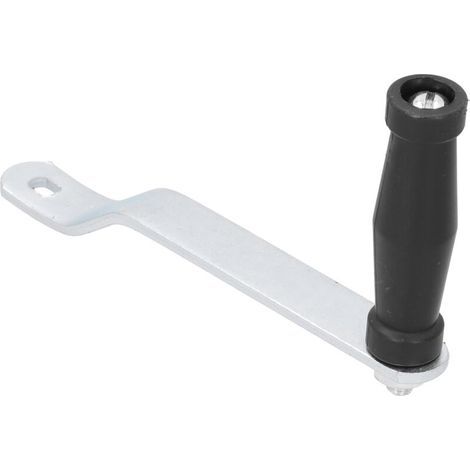 Manivelle de treuil ergonomique de 8.1 pouces à poignée confortable universelle de remplacement pour remorque de bateau (1/4)