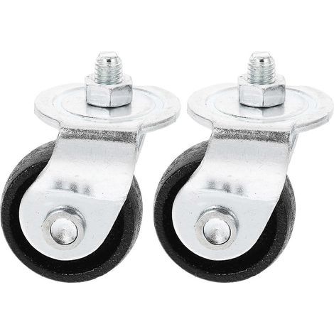 roues de cric pivotantes de rechange pour roue avant de cric 2 tonnes, roulement de rechange-6.30X5.00X4.20CM-Silver (1/4)