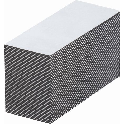 FRANKEL kaiserkraft, Etiquettes magnétiques, blancs, h x l 40