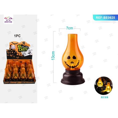 Lanterna Halloween zucca a collo lungo PartyGo
