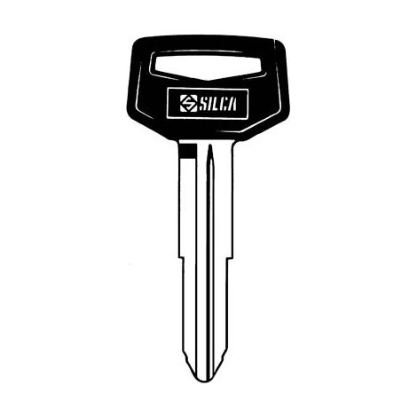 CHIAVE AUTO TOYOTA TOY38RP SILCA - ACCIAIO NICHELATO- 5 pezzi