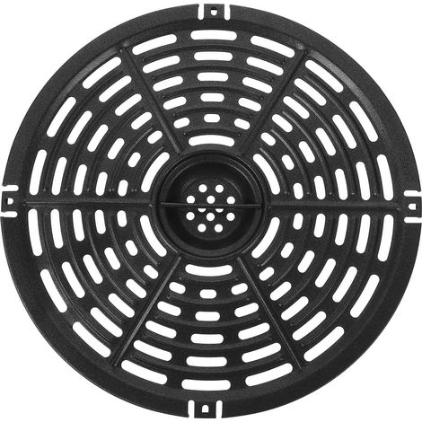 Grill Pan - Poêle À Grill Pour Friteuse À Air - Antiadhésif - En Fer - Compatible Avec Friteuses À Air Standard - 1 Pièce (1/5)