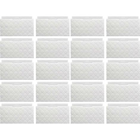 Lingettes de rechange jetables pour aspirateur Shark VACMOP VM250 VM200 VM252 (20 pièces)