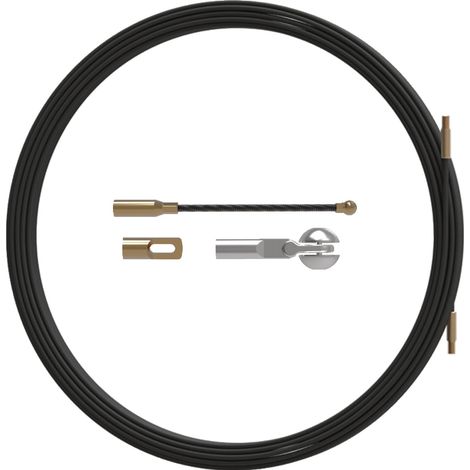 Sonda METRATA in corda d'acciaio rivestita Ø 4 L20m (1/2)