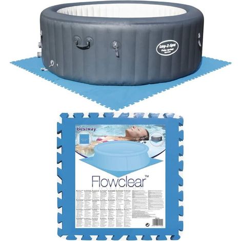 Furniture Limited - Protecteurs de plancher de piscine 8 pcs Bleu (1/5)