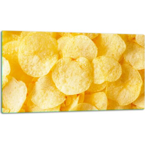 Schneidebrett aus Glas, 52 x 30 cm, Chips (1/5)