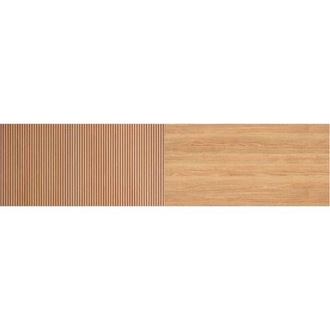 Herdasa, Cabecero colección TOKYO en melamina, de 67x240x3cm.- roble dorado - efecto vallado roble (1/4)