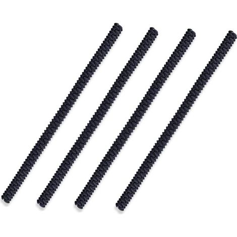 Lot de 4 protections de grille de four en silicone résistantes à la chaleur pour éviter les brûlures (1/4)