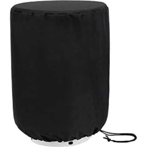 Housse de réservoir d'essence extérieure petite, imperméable, anti-poussière et anti-UV, en tissu Oxford 420D noir, 31 x 45 cm (1/5)