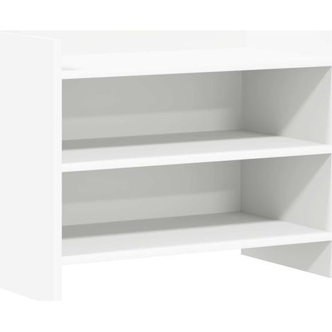 TV Cabinet 60 x 33 x 47 cm White Engineered Wood vidaXL (1/5)