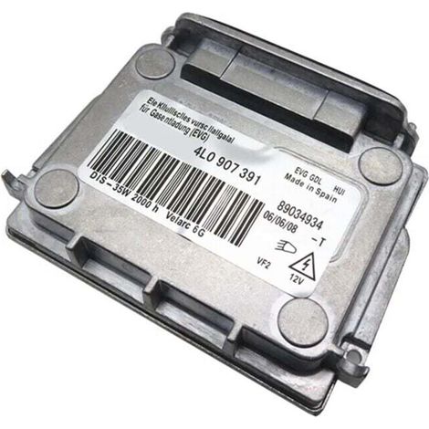 Ballast Xénon - 6G D1S - Para Faros HID Automóviles - 12 V CC - Negro - Unidad ×1 (1/5)