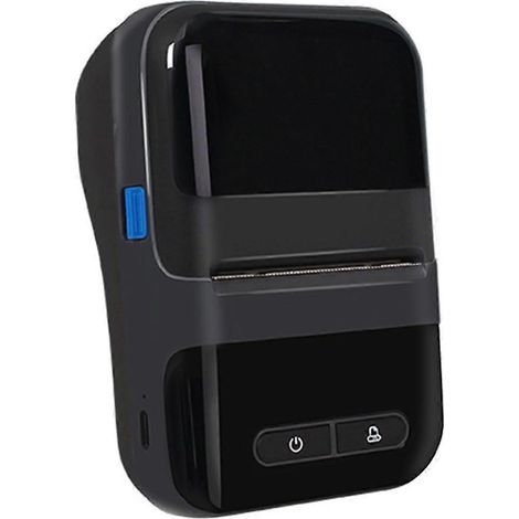 Étiqueteuse avec ruban, imprimante d'étiquettes portable Bluetooth, mini étiqueteuse d'autocollants pour smartphone. (1/5)
