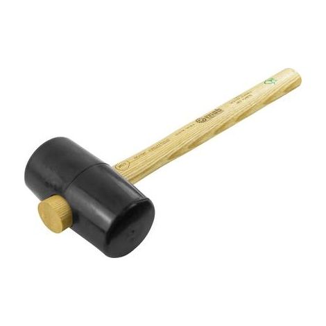 Peddinghaus Mazo D55 negro cabeza de caucho blando
