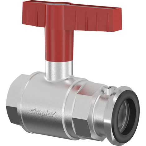 Flamco KH pompa c. SKB maniglia a farfalla DN25 G1i PN16 MS vern., F10131