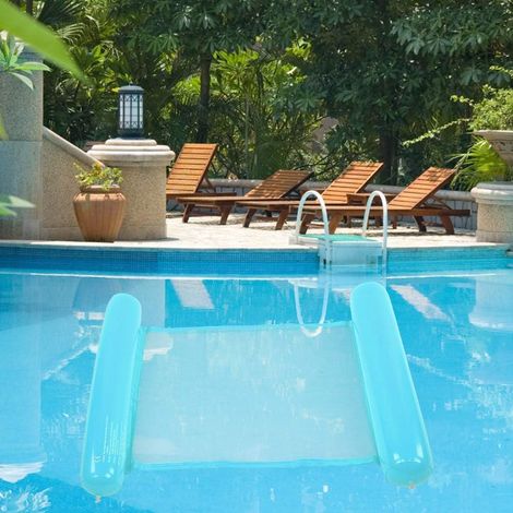 Piscine Gonflable lit Flottant Piscine Chaise Longue Hommes et Femmes Divertissement Aquatique Mode hamac Cercle de Natation (1/5)