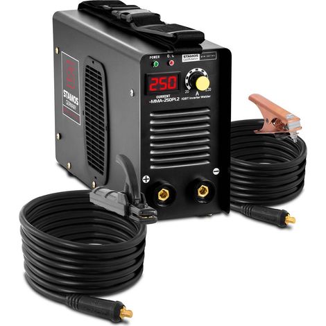 Soldadora MMA IGBT compacta y fiable con pantalla LED 250A 230V S-MMA-250PI.2 (1/9)