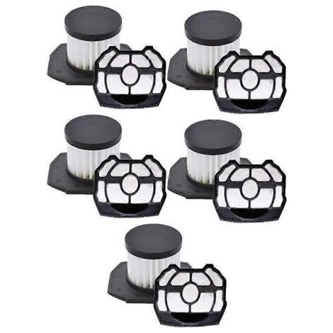 Lot de 5 filtres avec 2 préfiltres de rechange pour aspirateur balai Ryobi P718 313282002 18 volts (1/5)