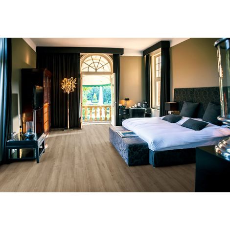 PAVIMENTO LAMINATO 8 MM ROVERE TITANIO 2,131 MQ