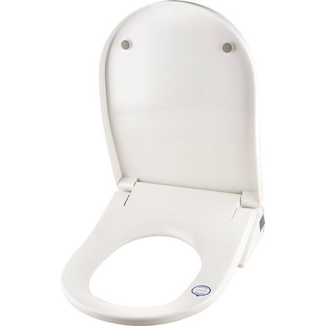 Olfa – Abattant WC japonais en polypropylène blanc – Abattant lavant, chauffant et séchant – Buses auto-nettoyantes – Installation rapide
