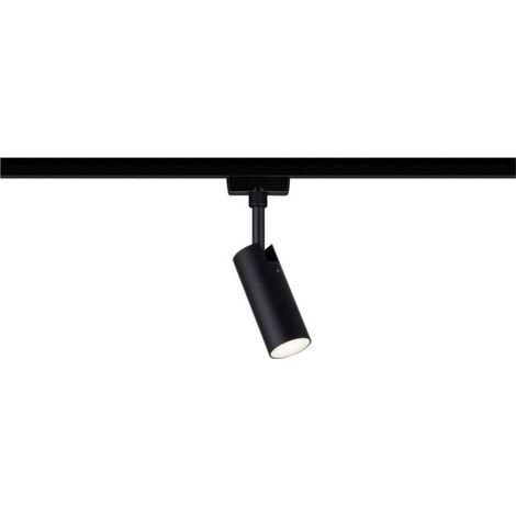 Luminaire sur rail haute tension URail LED intégrée 4.5 W LED noir (mat)