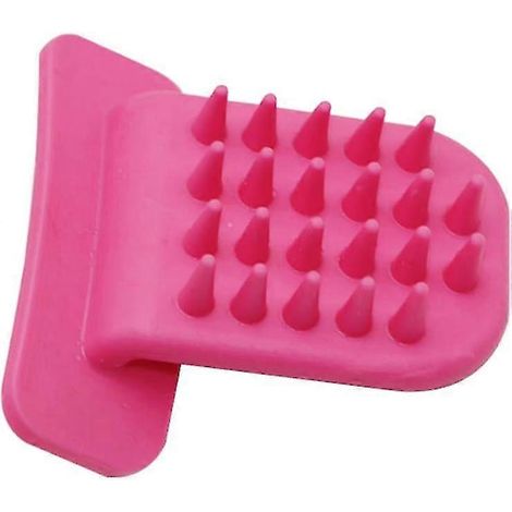 Brosse de toilettage pour chat avec design en forme de langue pour un massage relaxant et le toilettage (1/5)
