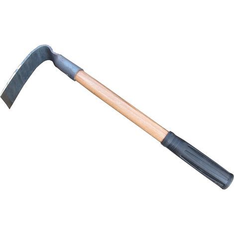 Binette forgée, herminette, houe d’arrachage, hoyau, pioche, outil pour creuser, 37cm