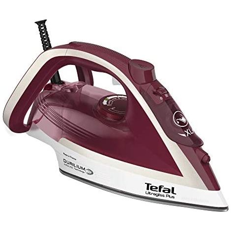 Tefal FV6810 plancha de vapor rojo y plata potente (1/5)
