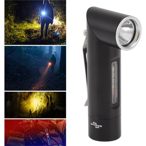 Lampe torche pliable, mini lampe torche rechargeable, lampe de travail magnétique, lampe torche LED (1/5)