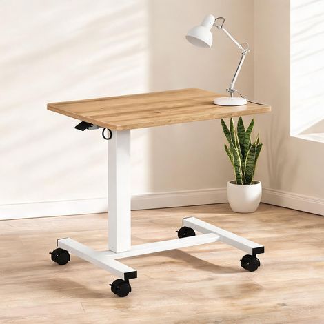 Bureau en panneau de particules acier 65 x 48 x 110 cm (1/5)