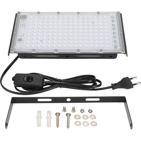 200-W-LED-Pflanzenlampe, IP65 wasserdicht, 144 LEDs, energiesparende LED-Beleuchtung für Zimmerpflanzen, Quantum Panel (1/4)