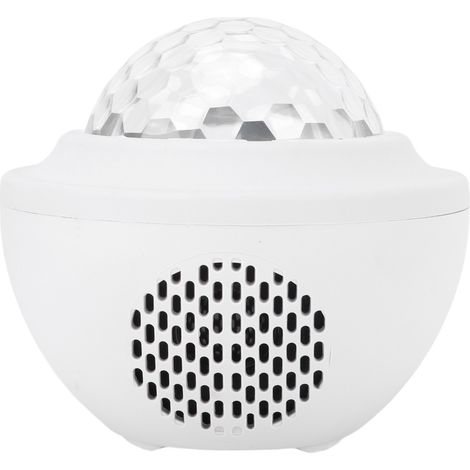 Projecteur de nuit avec haut-parleur Bluetooth et lampe de projection musicale pour salle de jeux, home cinéma et décoration effet vague blanche (1/5)