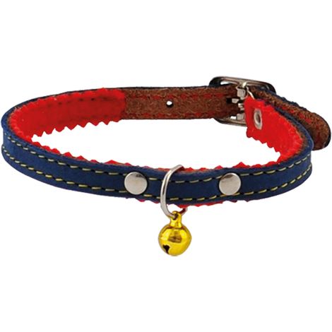 COLLARE PER GATTO larg. mm 12 lung. cm 30- 6 pezzi