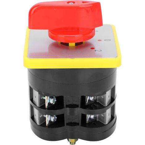 Sélecteur rotatif 16A 3 positions, commutateur combiné 110-380V, conductivité stable, interrupteur électrique industriel pour tableau de distribution. (1/5)