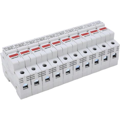 Support de fusible miniature RT18-32X pour montage sur rail avec indicateur LED, accessoire électrique, 32 A, 500-690