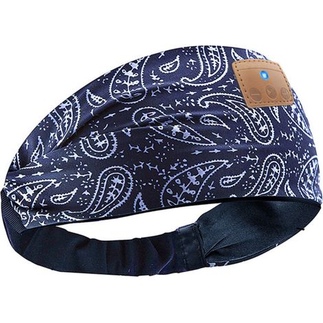 Casque de sommeil Bluetooth sans fil avec haut-parleurs HD pour dormir sur le côté, sport, jogging, yoga - Idée cadeau (1/5)