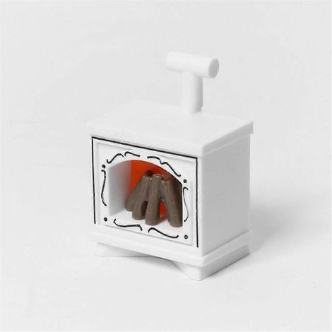 Cheminée LED lumineuse miniature - Cadeau idéal pour les fêtes d'hiver - Mini cheminée lumineuse (1/5)